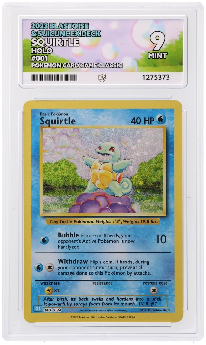 Squirtle - ACE 9   (Front)