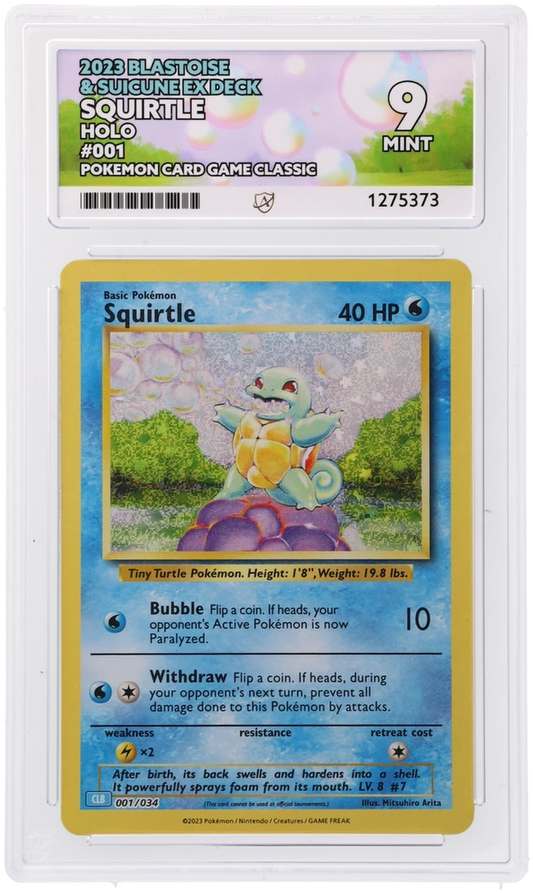 Squirtle - ACE 9   (Front)