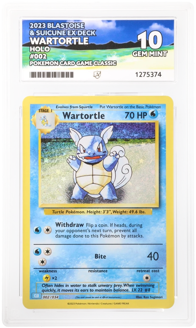 Wartortle - ACE 10   (Front)