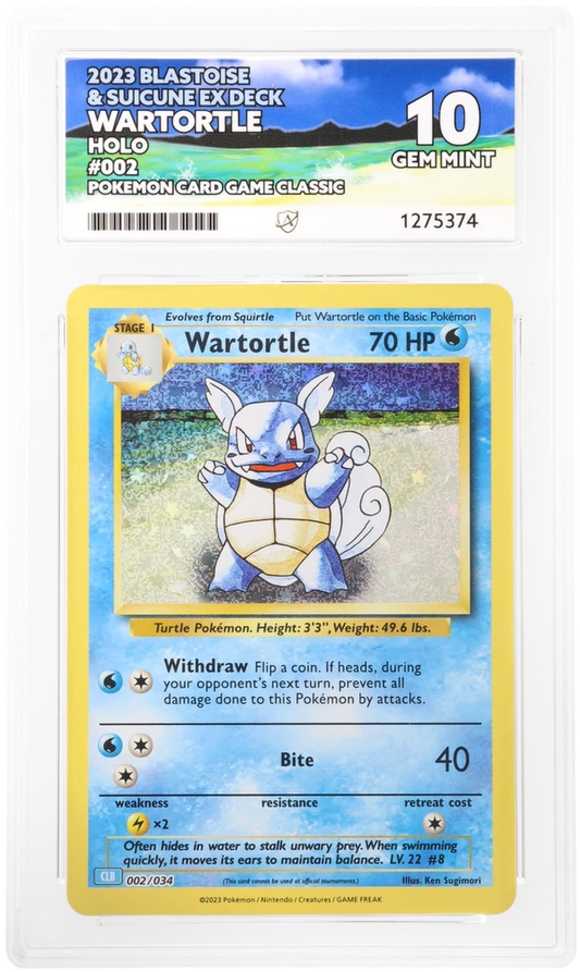 Wartortle - ACE 10   (Front)