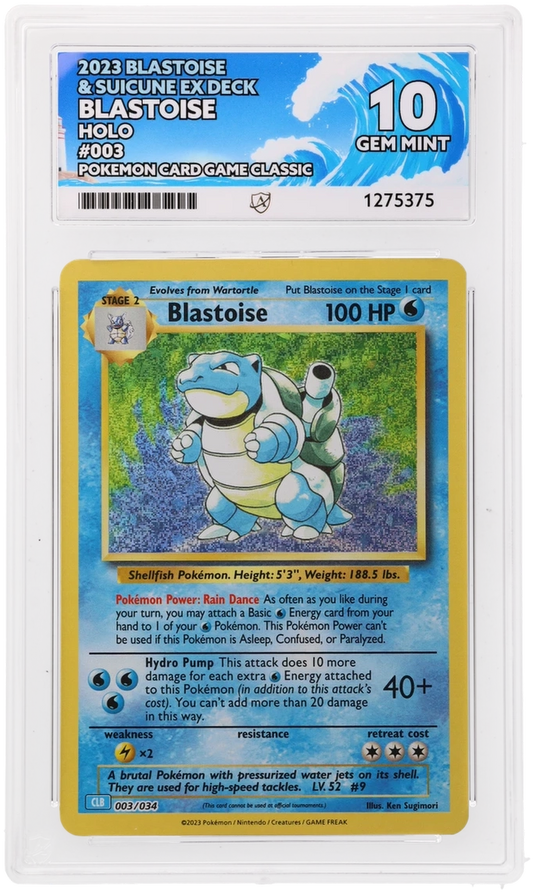 Blastoise - ACE 10   (Front)