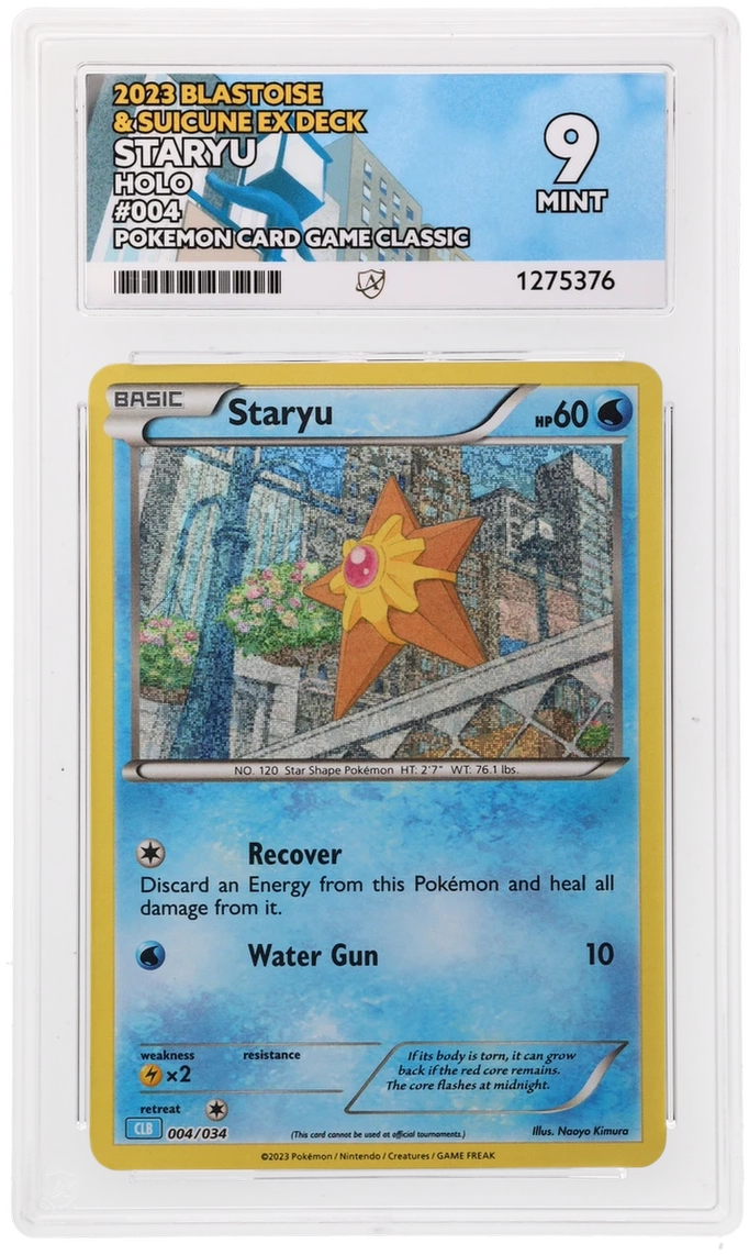 Staryu - ACE 9   (Front)