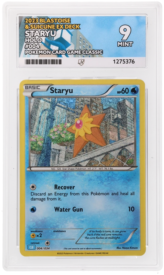 Staryu - ACE 9   (Front)