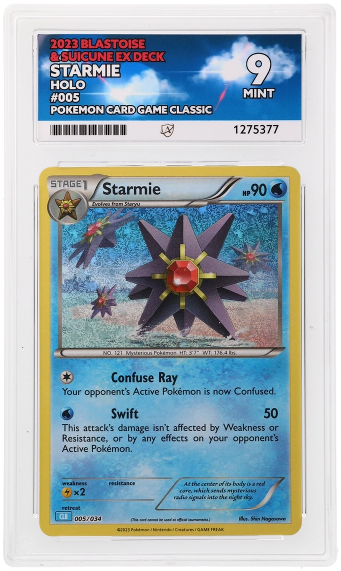 Starmie - ACE 9   (Front)