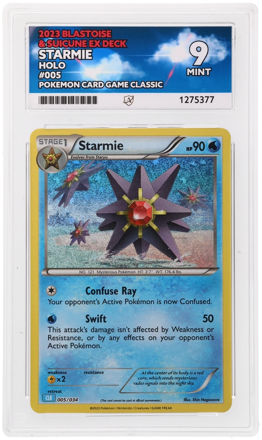 Starmie - ACE 9   (Front)