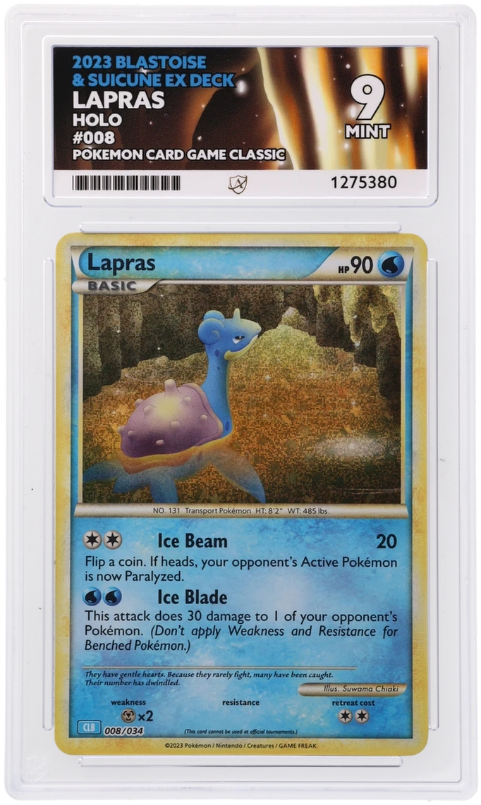 Lapras - ACE 9   (Front)