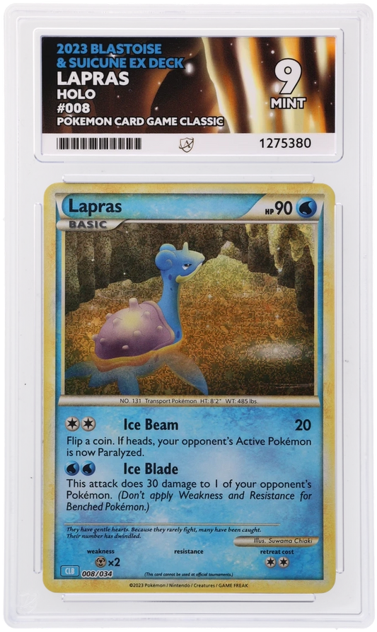 Lapras - ACE 9   (Front)