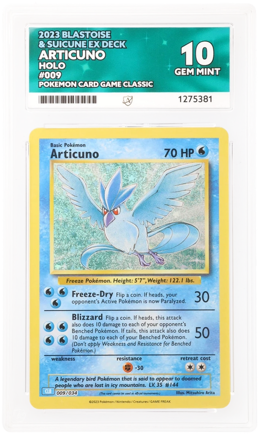 Articuno - ACE 10   (Front)