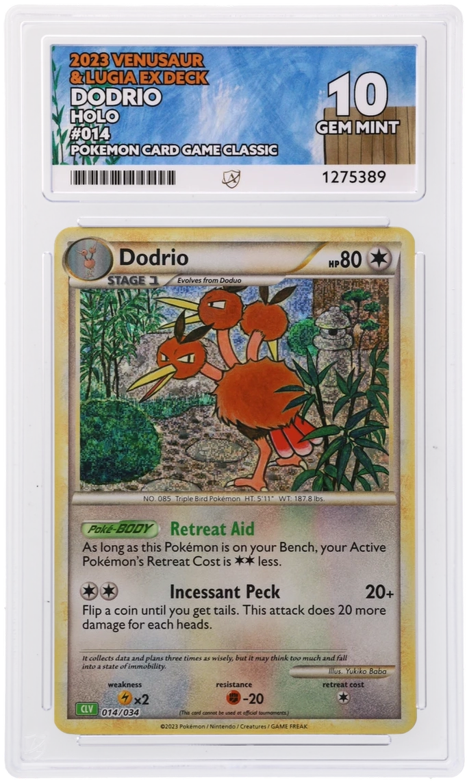 Dodrio - ACE 10   (Front)