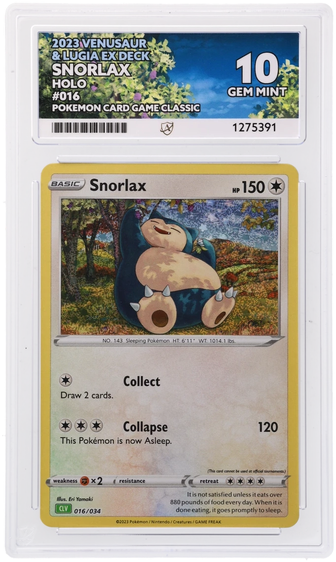 Snorlax - ACE 10   (Front)