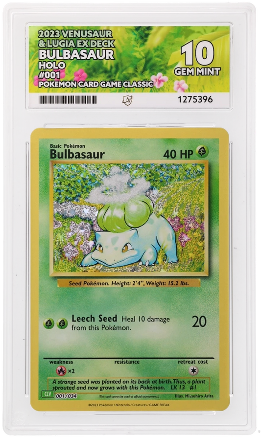 Bulbasaur - ACE 10   (Front)