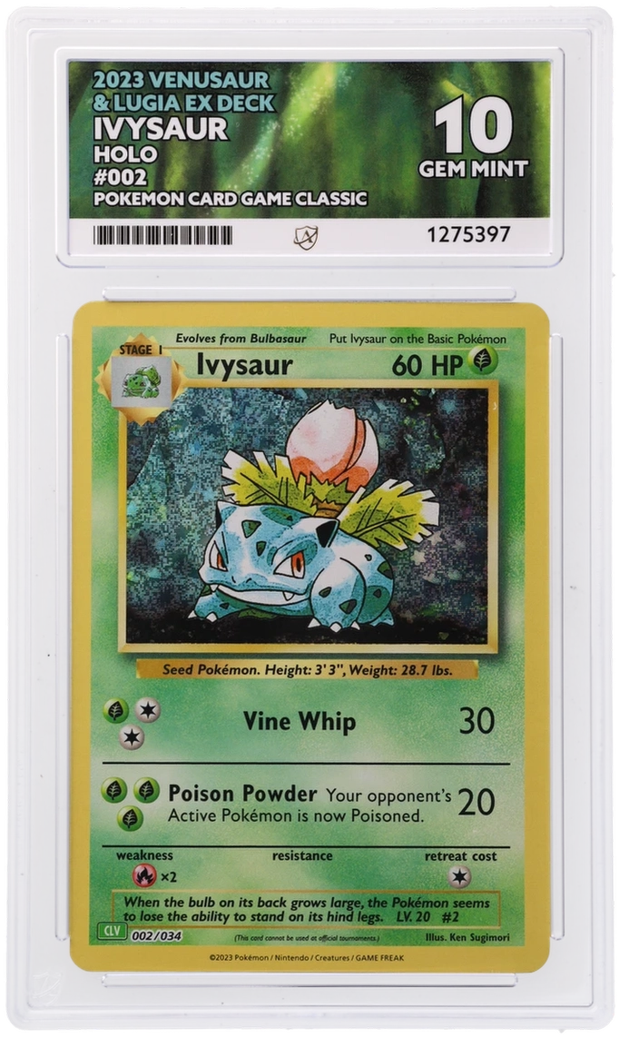 Ivysaur - ACE 10   (Front)