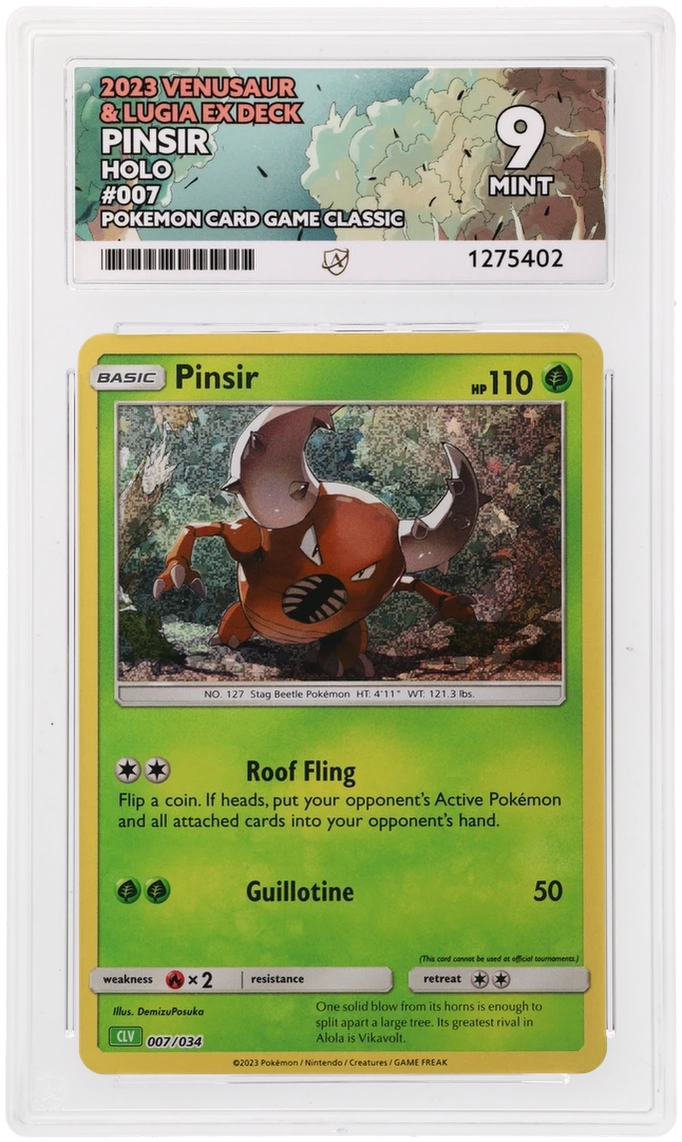 Pinsir - ACE 9   (Front)