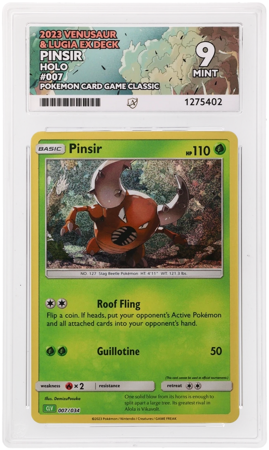 Pinsir - ACE 9   (Front)