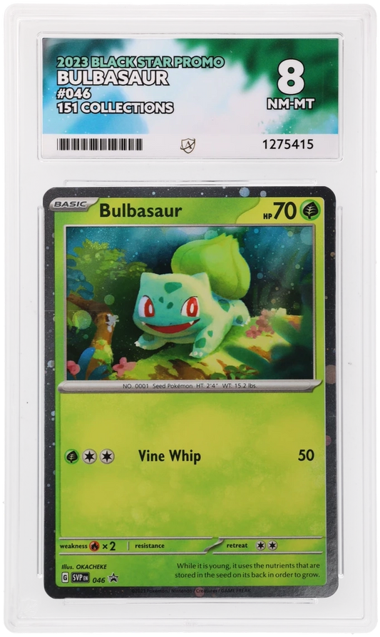 Bulbasaur - ACE 8   (Front)