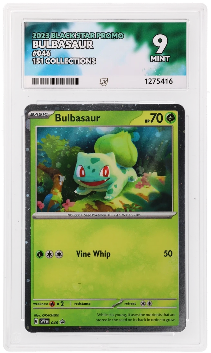 Bulbasaur - ACE 9   (Front)