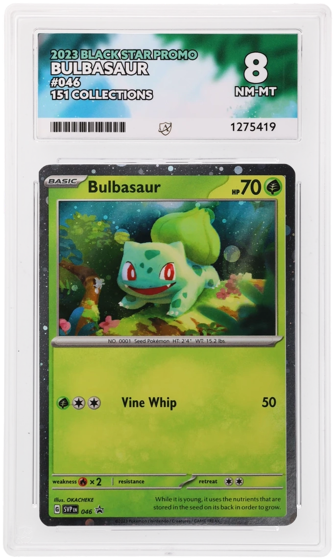 Bulbasaur - ACE 8   (Front)