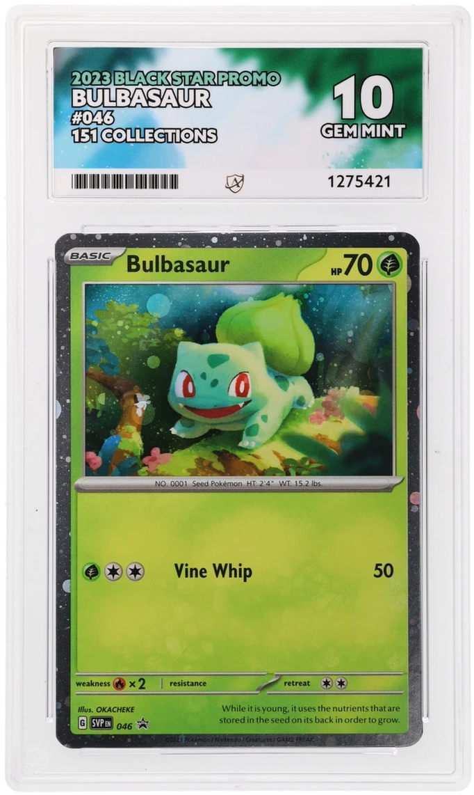 Bulbasaur - ACE 10   (Front)