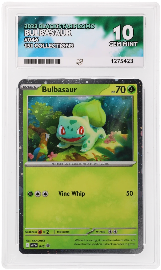 Bulbasaur - ACE 10   (Front)
