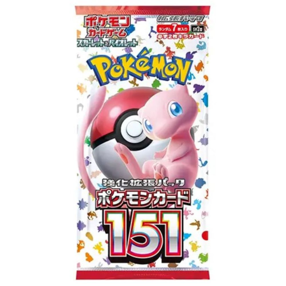 Japanese 151 sv2a Booster Pack