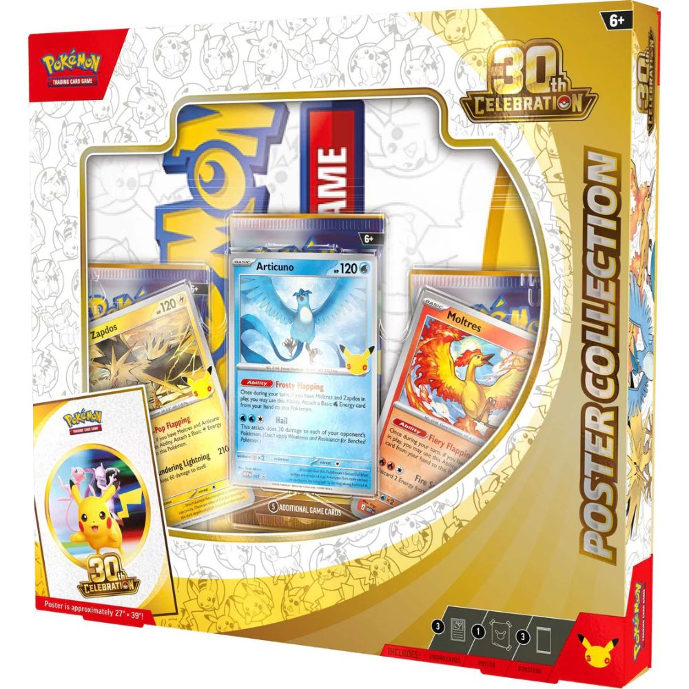 Pokemon TCG: 30th Celebration Poster Collection