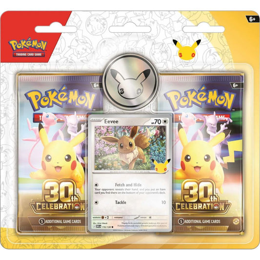 Pokemon TCG: 30th Celebration 2 Pack Blister