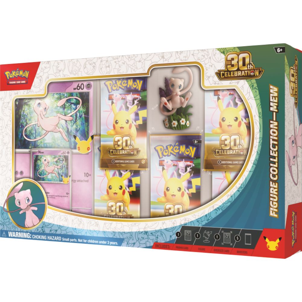 Pokemon TCG: 30th Celebration Mew Figure Collection