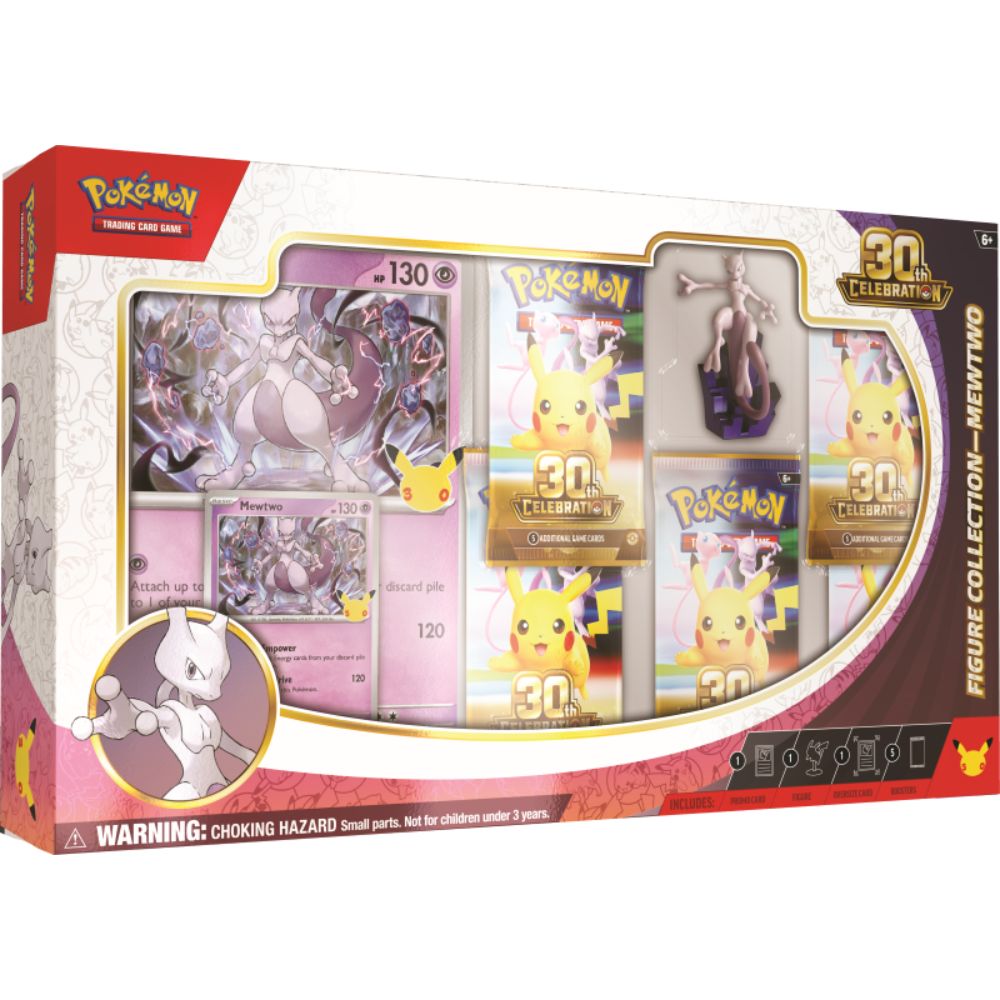 Pokemon TCG: 30th Celebration Mewtwo Figure Collection