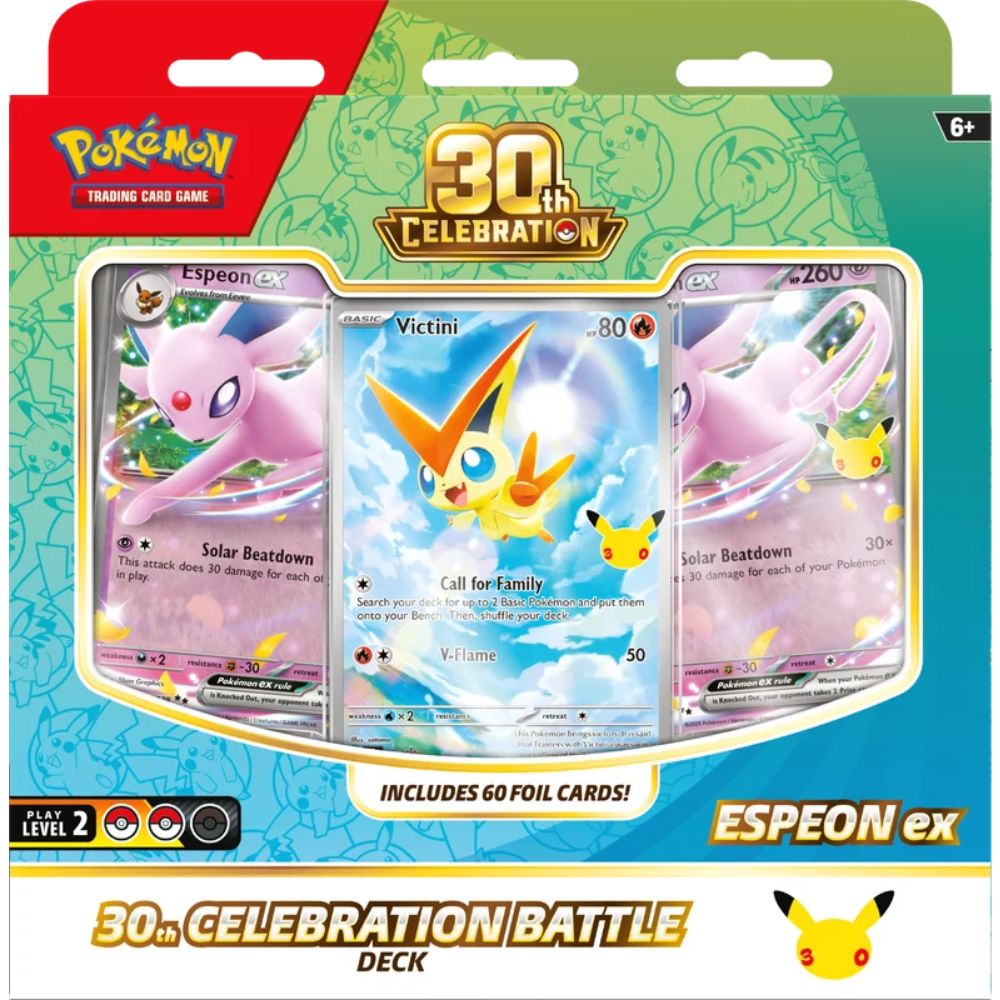 Pokemon TCG: 30th Celebration Sylveon ex Battle Deck