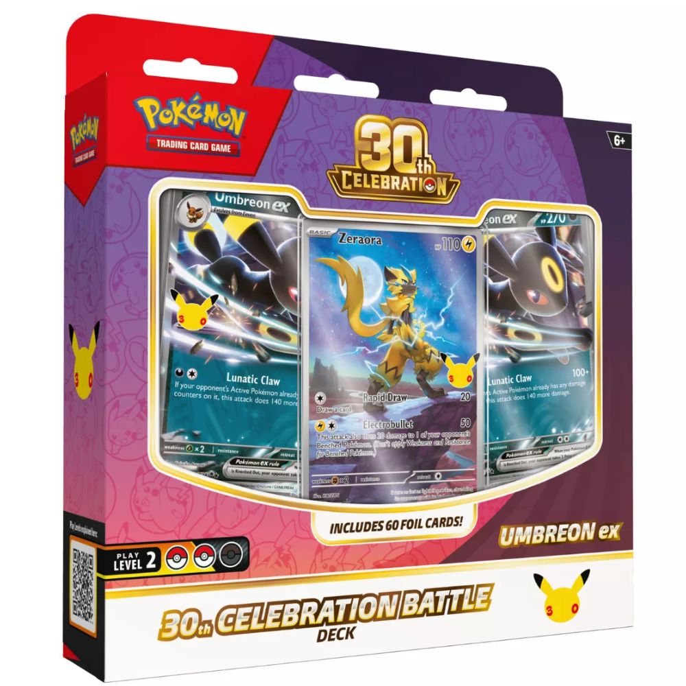 Pokemon TCG: 30th Celebration Umbreon ex Battle Deck