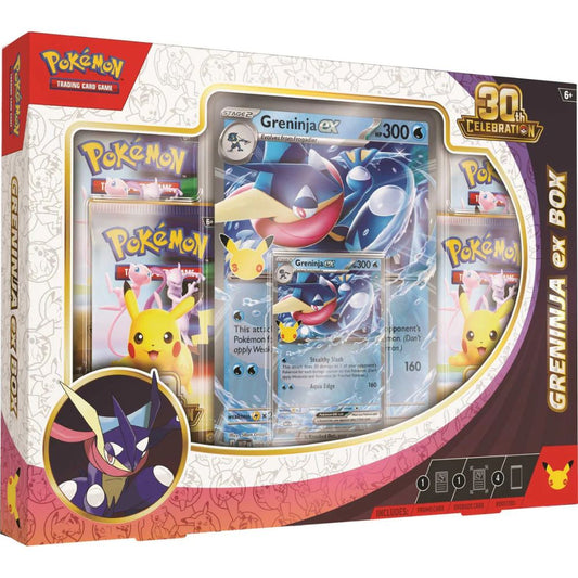 Pokemon TCG: 30th Celebration Greninja ex Collection