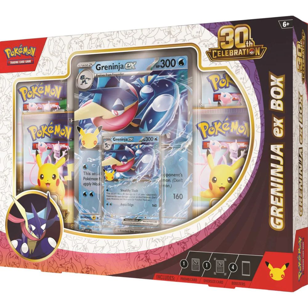 Pokemon TCG: 30th Celebration Greninja ex Collection