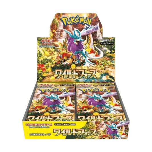 Japanese Wild Force sv5K Booster Box