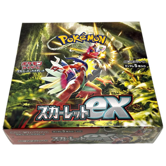 Japanese Scarlet EX sv1S Booster Box