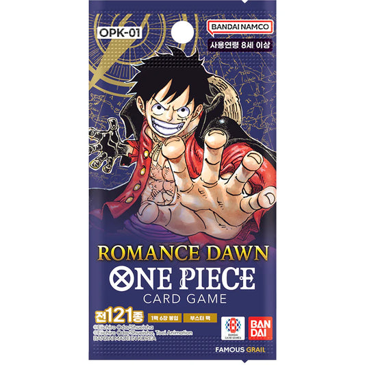 Korean One Piece Romance Dawn OPK-01 Booster Pack