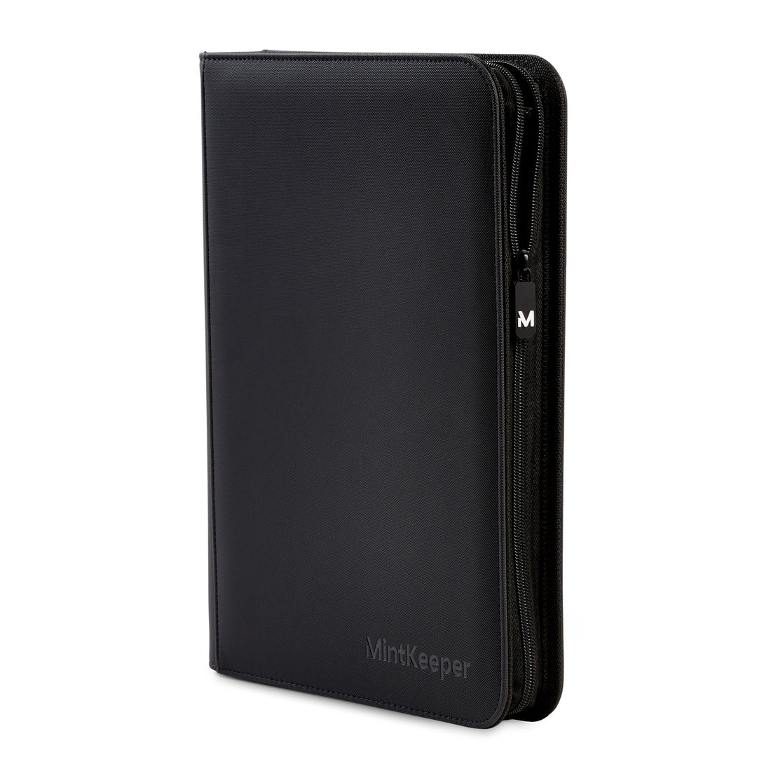 MintKeeper - 9 Pocket Premium Zip Trading Card Binder Black