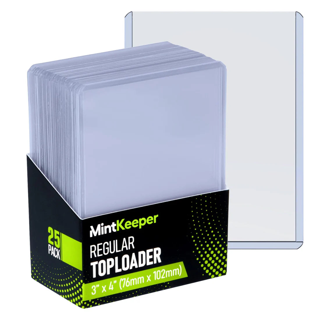 MintKeeper 3" x 4" Regular Toploader (25 Pack)