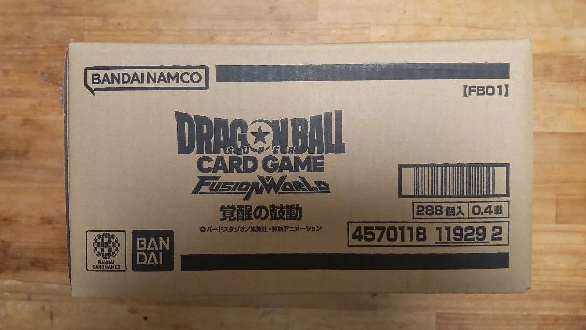 Japanese Dragon Ball Super Awakened Pulse FB01 Fusion World Case