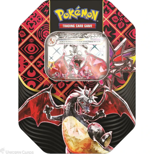 Pokemon TCG: Scarlet & Violet 4.5 Paldean Fates Tin - Charizard