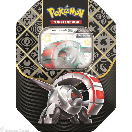 Pokemon TCG: Scarlet & Violet 4.5 Paldean Fates Tin - Iron Treads