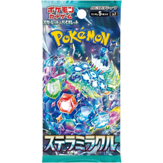 Japanese Stellar Miracle sv7 Booster Pack