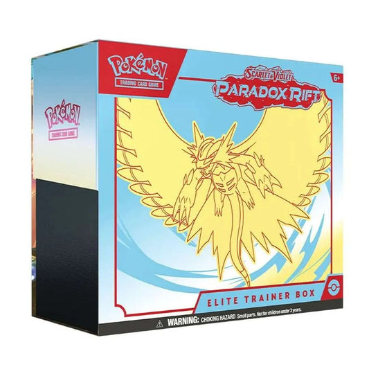 Scarlet and Violet 4 Paradox Rift Roaring Moon Elite Trainer Box