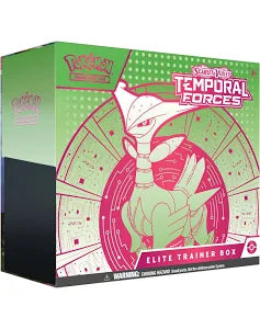 Scarlet and Violet 5 Temporal Forces Iron Leaves Elite Trainer Box