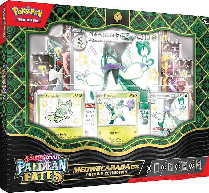 Pokemon TCG: Paldean Fates Premium Collection - Meowscarada ex