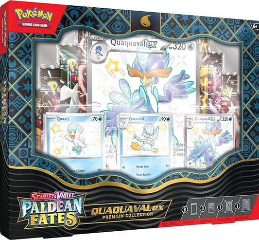 Pokemon TCG: Paldean Fates Premium Collection - Quaquaval ex