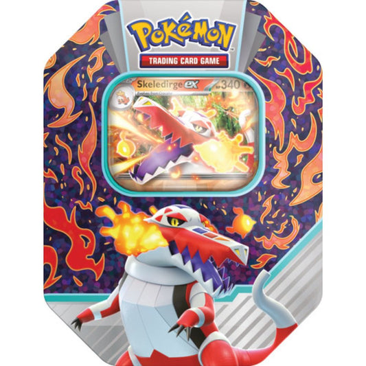 Pokemon TCG: Paldean Partners Tin - Skeledirge