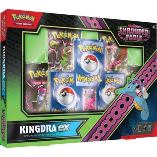 Pokemon TCG: Scarlet and Violet 6.5 Shrouded Fable Kingdra ex Special Illustration  Collection