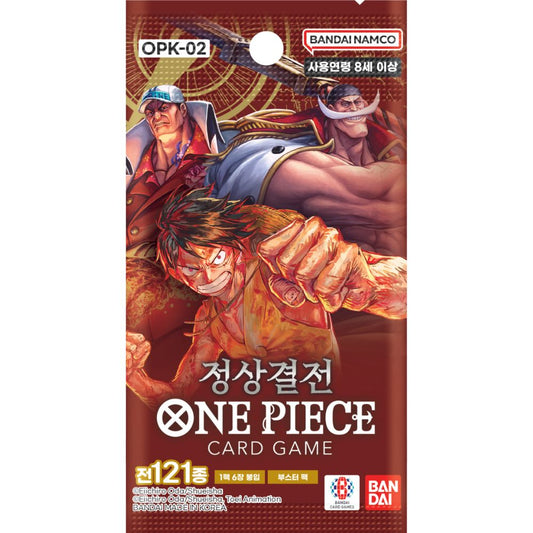 Korean One Piece Paramount War OPK-02 Booster Pack