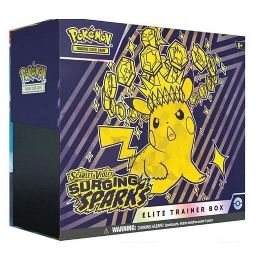 Scarlet and Violet 8 Surging Sparks Elite Trainer Box