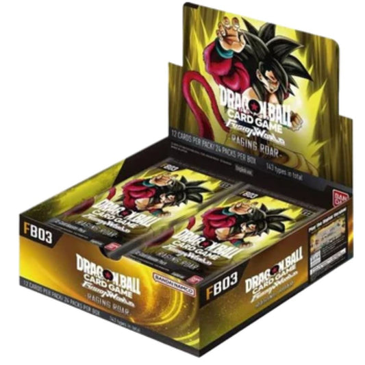Dragon Ball Super CG: Fusion World Raging Roar (FB03) Booster Box